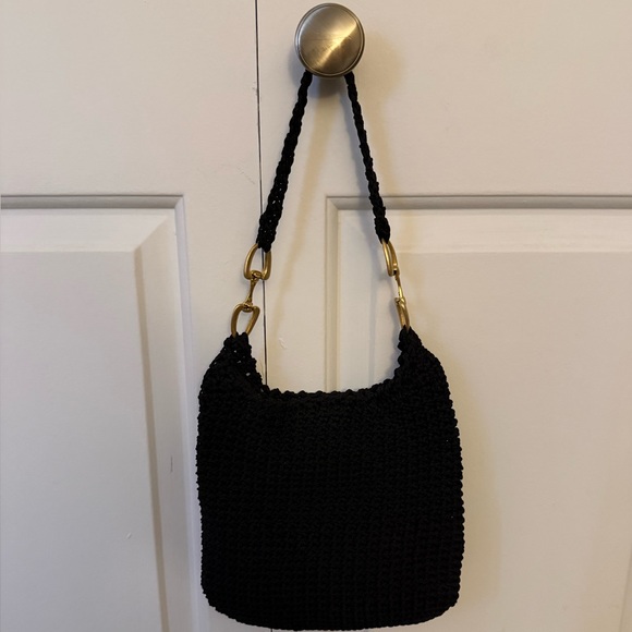 Black Crochet Bag - Picture 3 of 5